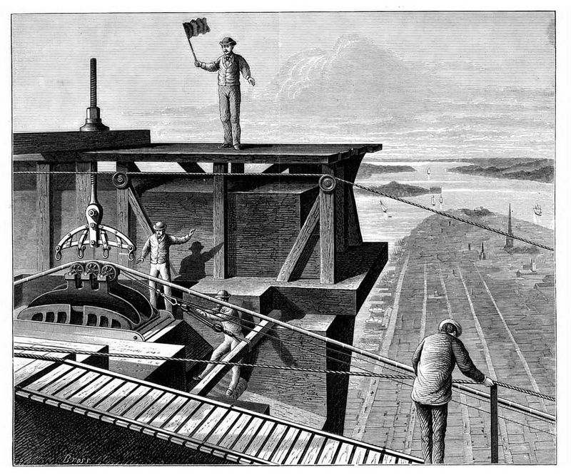 Illustration for article titled 22 Images From NYC's Golden Age of Bridge Building
